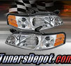 TD® Crystal Headlights (Chrome) - 00-01 Nissan Altima