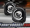TD® Light Bar DRL Projector Headlights (Black) - 15-17 Jeep Renegade