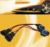 NOKYA® Heavy Duty Headlight Harnesses (Low Beam) - 07-08 Lincoln MKZ w/ Replaceable Halogen Bulbs (H11)