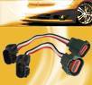 NOKYA® Heavy Duty Headlight Harnesses (Low and High Beam) - 07-08 Chrysler Pacifica w/ Replaceable Halogen Bulbs (H13)