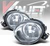 WINJET® OEM Style Fog Light Kit (Clear) - 02-05 BMW 325xi 4dr Sedan 3 Series E46 Facelift (OEM Replacement Only)