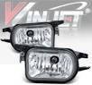 WINJET® OEM Style Fog Light Kit (Clear) - 01-05 Mercedes Benz C320 W203 C Class (OEM Replacement Only)