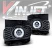 WINJET® Halo Projector Fog Light Kit (Clear) - 99-03 Ford F-150 F150 (New Install Only)