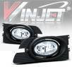 WINJET® OEM Style Fog Light Kit (Clear) - 01-02 Honda Accord 4dr