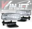 WINJET® OEM Style Fog Light Kit (Clear) - 00-06 Chevy Suburban (OEM Replacement Only)