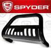 Spyder® Front Bumper Push Bull Bar (Black) - 2007 GMC Sierra Classic 1500 LD