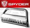 Spyder® Front Bumper Push Bull Bar (Stainless) - 07-13 Toyota FJ Cruiser