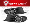 Spyder® OEM Fog Lights (Smoke) - 10-14 VW Volkswagen Jetta Sportwagen (Factory Style)