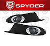 Spyder® OEM Fog Lights (Smoke) - 11-14 VW Volkswagen Jetta MK6 4dr (Factory Style)
