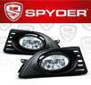 Spyder® OEM Fog Lights (Clear) - 05-07 Acura RSX (Factory Style)