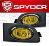 Spyder® OEM Fog Lights (Yellow) - 01-03 Honda Civic (Factory Style)