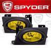 Spyder® OEM Fog Lights (Yellow) - 06-07 Honda Civic 4dr. (Factory Style)