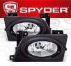 Spyder® OEM Fog Lights (Clear) - 06-07 Honda Civic 4dr. (Factory Style)