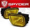 Spyder® OEM Fog Lights (Yellow) - 96-98 Honda Civic (Factory Style)