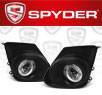 Spyder® Halo Projector Fog Lights (Clear) - 11-12 Toyota Corolla