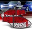 SPEC-D® Altezza Tail Lights - 06-10 Honda Civic 4dr Sedan 4pc