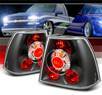 SPEC-D® Altezza Tail Lights (Black) - 99-04 VW Volkswagen Jetta MK IV 