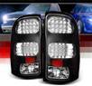 SPEC-D® LED Tail Lights (Black) - 07-13 GMC Sierra