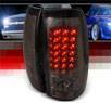 SPEC-D® LED Tail Lights (Smoke) - 03-06 Chevy Silverado