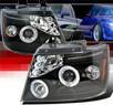 SPEC-D® Halo Projector Headlights (Black) - 07-14 Chevy Avalanche
