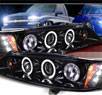 SPEC-D® Halo LED Projector Headlights (Glossy Black/Smoke) - 94-97 Honda Accord