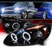 SPEC-D® Halo LED Projector Headlights (Glossy Black) - 03-08 Toyota Corolla