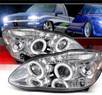 SPEC-D® Halo LED Projector Headlights - 03-08 Toyota Corolla