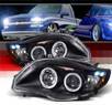 SPEC-D® Halo LED Projector Headlights (Black) - 09-10 Toyota Corolla