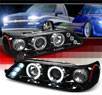 SPEC-D® Halo LED Projector Headlights (Glossy Black) - 93-97 Toyota Corolla