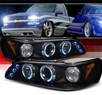 SPEC-D® Halo LED Projector Headlights (Black) - 93-97 Toyota Corolla