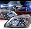 SPEC-D® Halo LED Projector Headlights - 01-03 Honda Civic