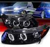 SPEC-D® Halo LED Projector Headlights (Glossy Black) - 06-11 Honda Civic 2dr