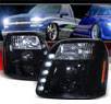 SPEC-D® LED Projector Headlights (Glossy Black) - 07-10 GMC Yukon