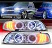 SPEC-D® Halo LED Projector Headlights - 97-00 BMW 528i E39 (Version 2)
