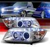 SPEC-D® DRL LED Projector Headlights (Chrome) - 06-08 BMW 328i 4dr E90/E91