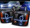 SPEC-D® Halo LED Projector Headlights (Black) - 02-06 Cadillac Escalade (w/o Stock HID)