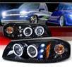 SPEC-D® Halo LED Projector Headlights (Glossy Black) - 00-05 Chevy Impala