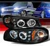 SPEC-D® Halo LED Projector Headlights (Black) - 00-05 Chevy Impala