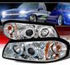 SPEC-D® Halo LED Projector Headlights - 00-05 Chevy Impala