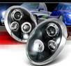 SPEC-D® Halo LED Projector Headlights (Black) - 02-06 Mini Cooper