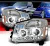 SPEC-D® Halo LED Projector Headlights - 04-11 Nissan Titan