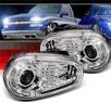 SPEC-D® DRL LED Projector Headlights - 99-05 VW Volkswagen Golf IV (Version 2)