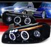 SPEC-D® Halo LED Projector Headlights (Glossy Black) - 00-01 Nissan Maxima