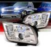 SPEC-D® Halo LED Projector Headlights - 05-09 Ford Mustang
