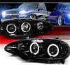 SPEC-D® Halo LED Projector Headlights (Glossy Black) - 01-05 Mazda MX-5 MX5