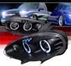 SPEC-D® Halo LED Projector Headlights (Black) - 01-05 Mazda Miata MX5 MX-5