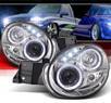 SPEC-D® Halo LED Projector Headlights - 02-03 Subaru Impreza (Incl. WRX/RS)