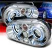 SPEC-D® Halo Projector Headlights - 99-05 VW Golf MK-IV Volkswagen