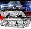 SPEC-D® Halo Projector Headlights - 01-03 BMW X5 E53
