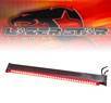 Lazer Star® Billet Aluminum Case LED Light Bar - 7&quto; Tube Mount (Red)